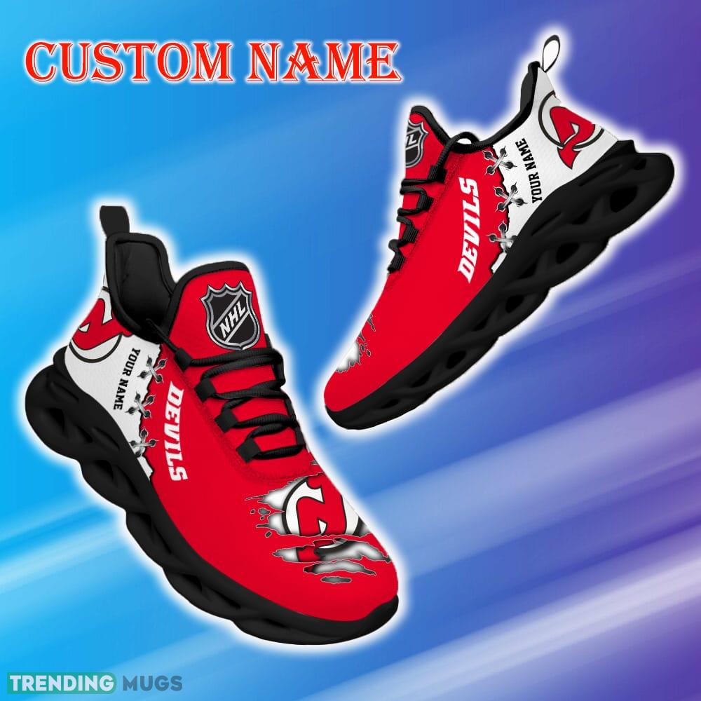 Custom Name New Jersey Devils NHL New Luxury Max Soul Shoes Propel Gift Fans Running Sneakers New Shoes Max Soul Custom Name New Jersey Devils NHL New Luxury Max Soul Shoes Propel Gift Fans Running Sneakers New Shoes Max Soul