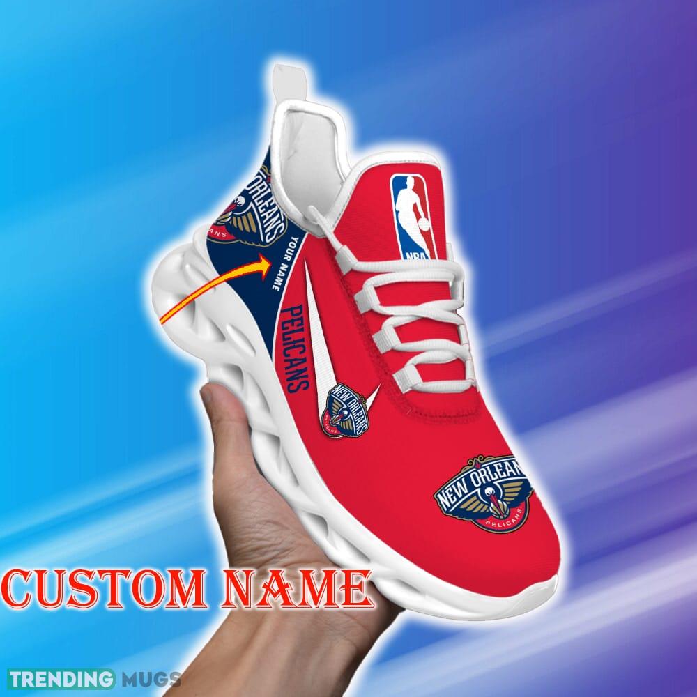 Custom Name New Orleans Pelicans NBA Max Soul Shoes Accentuate Gift Fans Running Sneakers New Shoes Max Soul Custom Name New Orleans Pelicans NBA Max Soul Shoes Accentuate Gift Fans Running Sneakers New Shoes Max Soul