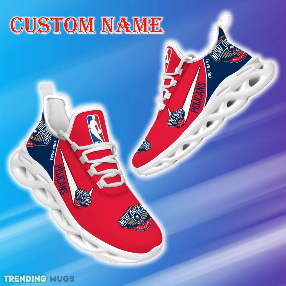 Custom Name New Orleans Pelicans NBA Max Soul Shoes Accentuate Gift Fans Running Sneakers New Shoes Max Soul Custom Name New Orleans Pelicans NBA Max Soul Shoes Accentuate Gift Fans Running Sneakers New Shoes Max Soul