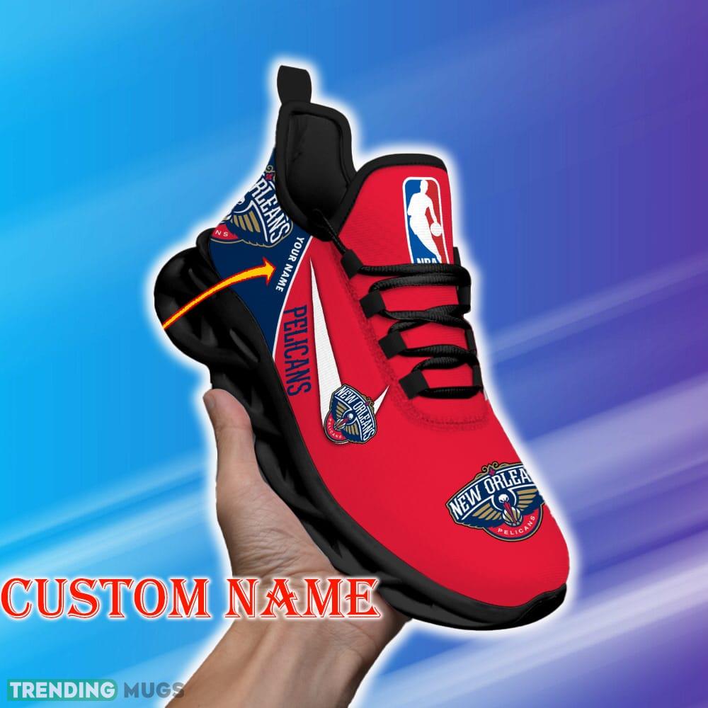 Custom Name New Orleans Pelicans NBA Max Soul Shoes Accentuate Gift Fans Running Sneakers New Shoes - New Orleans Pelicans Personalized NBA Max Soul Shoes_1 Custom Name New Orleans Pelicans NBA Max Soul Shoes Accentuate Gift Fans Running Sneakers New Shoes - New Orleans Pelicans Personalized NBA Max Soul Shoes_1