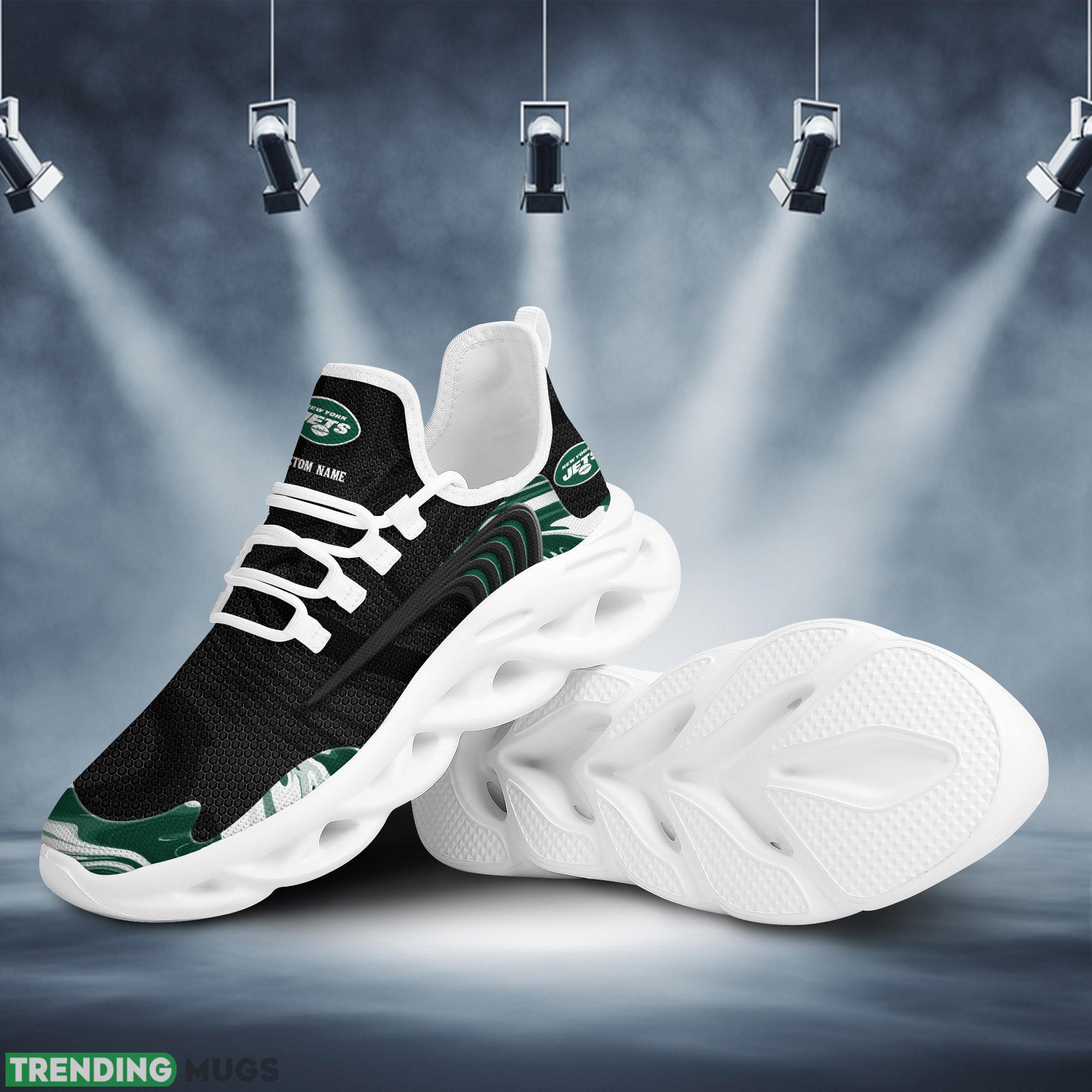 Custom Name New York Jets Team Max Soul Sneakers For Men Women Adults Football Max Soul Custom Name New York Jets Team Max Soul Sneakers For Men Women Adults Football Max Soul