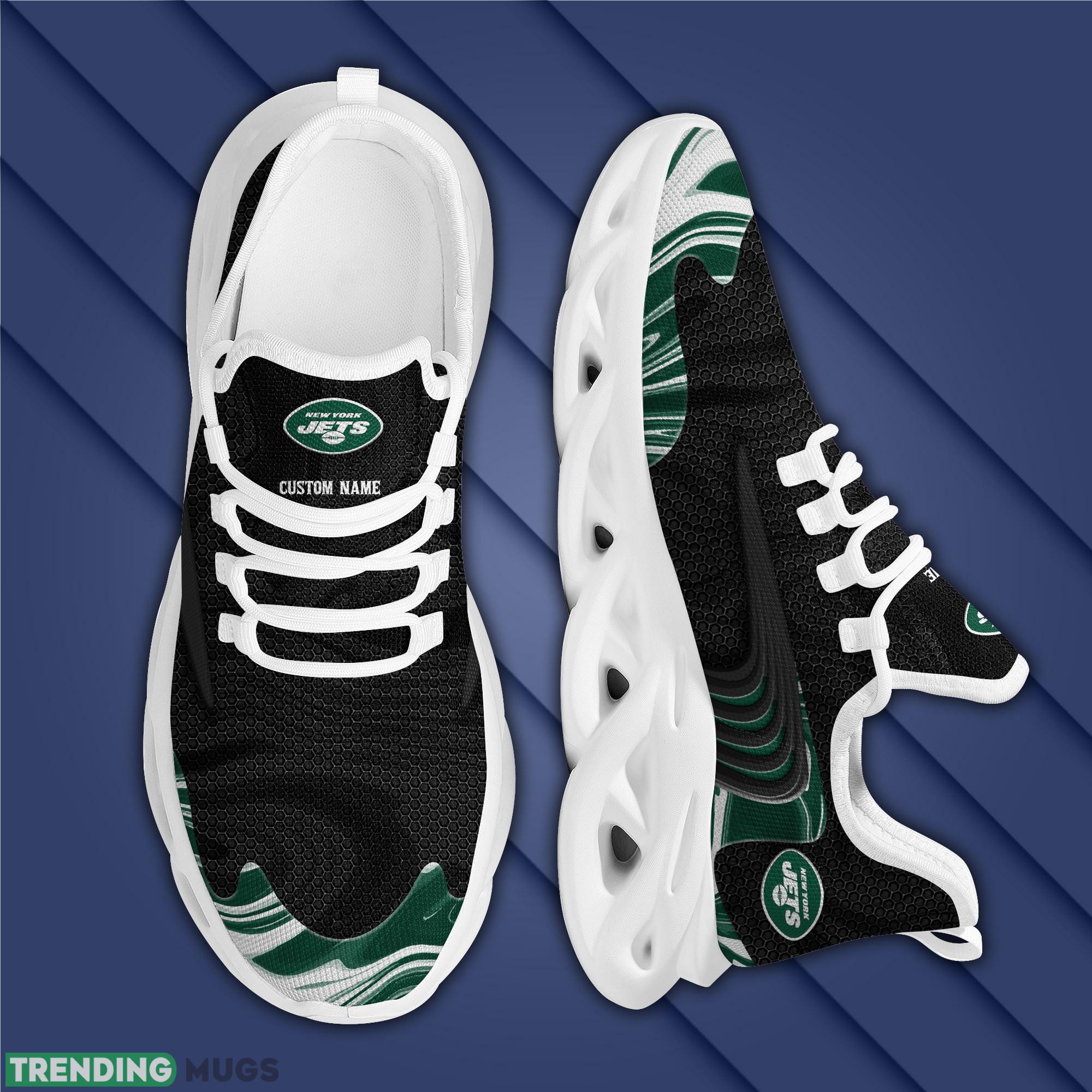 Custom Name New York Jets Team Max Soul Sneakers For Men Women Adults Football Max Soul Custom Name New York Jets Team Max Soul Sneakers For Men Women Adults Football Max Soul