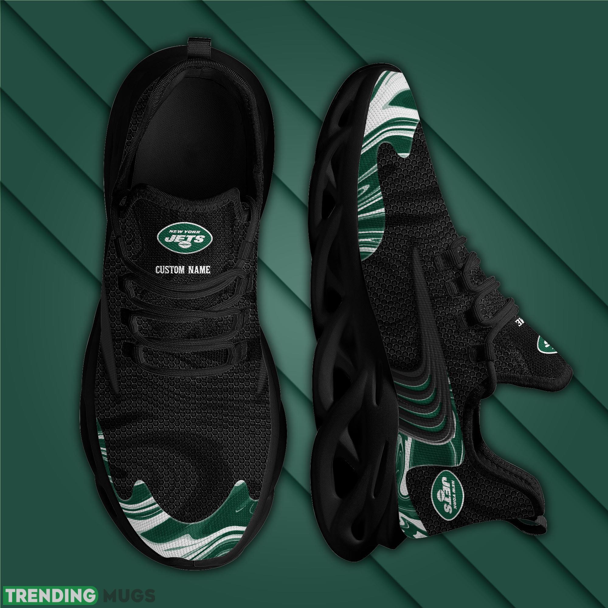 Custom Name New York Jets Team Max Soul Sneakers For Men Women Adults Football Max Soul Custom Name New York Jets Team Max Soul Sneakers For Men Women Adults Football Max Soul