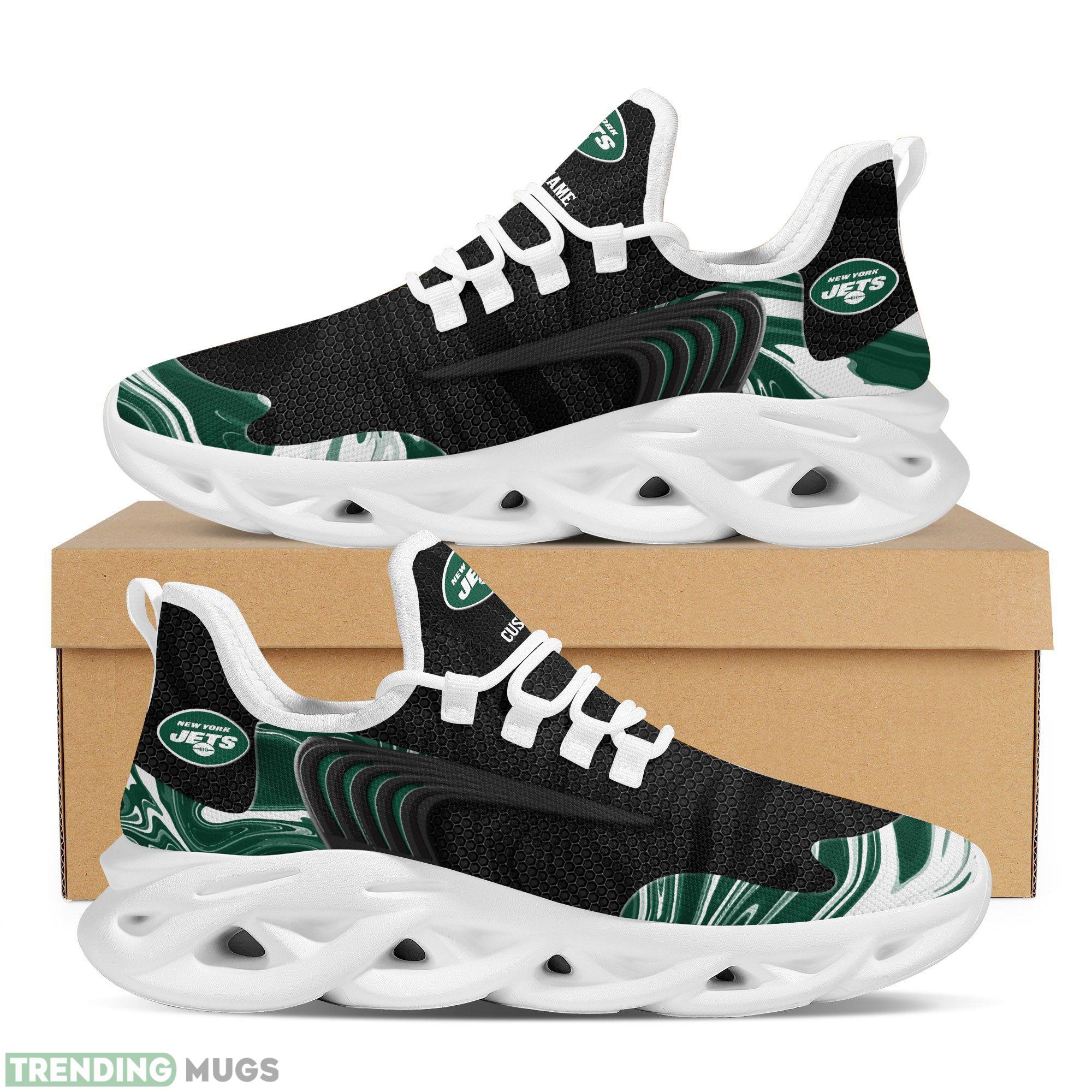Custom Name New York Jets Team Max Soul Sneakers For Men Women Adults Football - New York Jets Team Max Soul Sneakers Running Sports Shoes Adults Football_1 Custom Name New York Jets Team Max Soul Sneakers For Men Women Adults Football - New York Jets Team Max Soul Sneakers Running Sports Shoes Adults Football_1