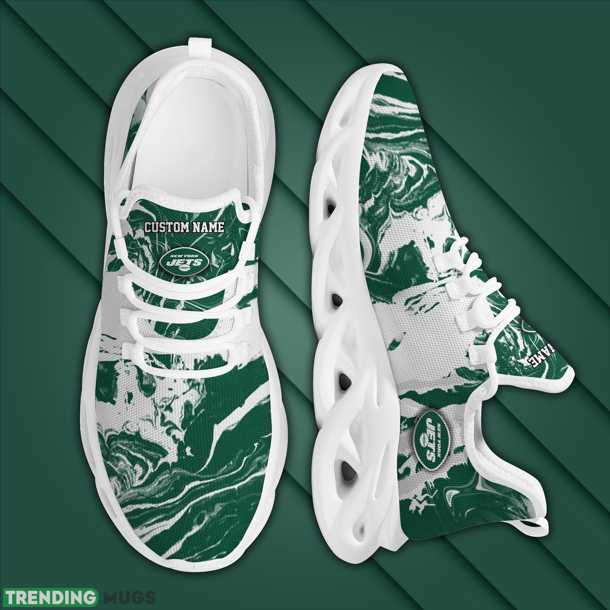 Custom Name New York Jetsamerican Football Team Trending Max Soul Clunky Sneaker Shoes For Men Women Max Soul Custom Name New York Jetsamerican Football Team Trending Max Soul Clunky Sneaker Shoes For Men Women Max Soul
