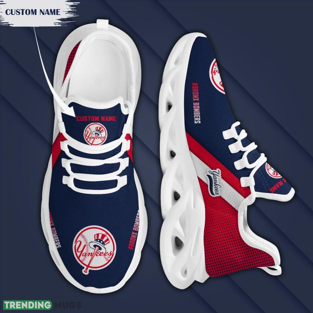 Custom Name New York Yankees Custom Max Soul Sneakers For Men Women Max Soul Custom Name New York Yankees Custom Max Soul Sneakers For Men Women Max Soul