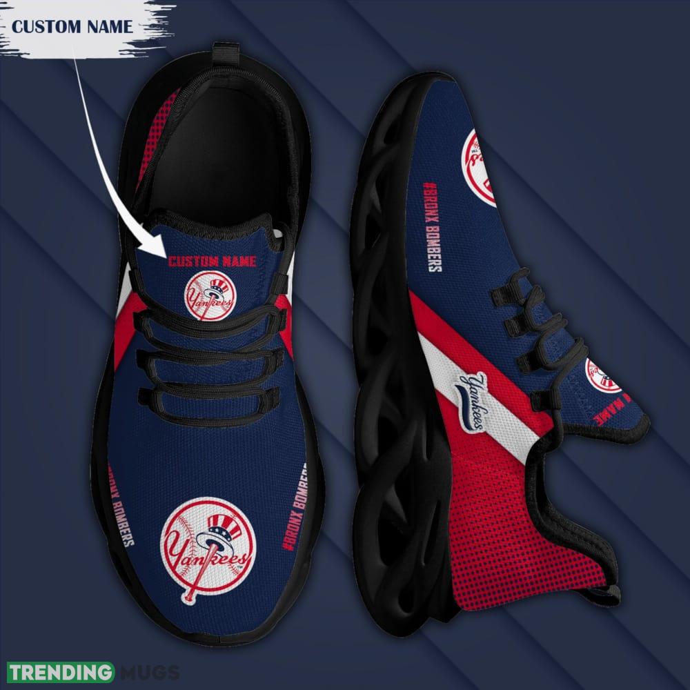 Custom Name New York Yankees Custom Max Soul Sneakers For Men Women Max Soul Custom Name New York Yankees Custom Max Soul Sneakers For Men Women Max Soul