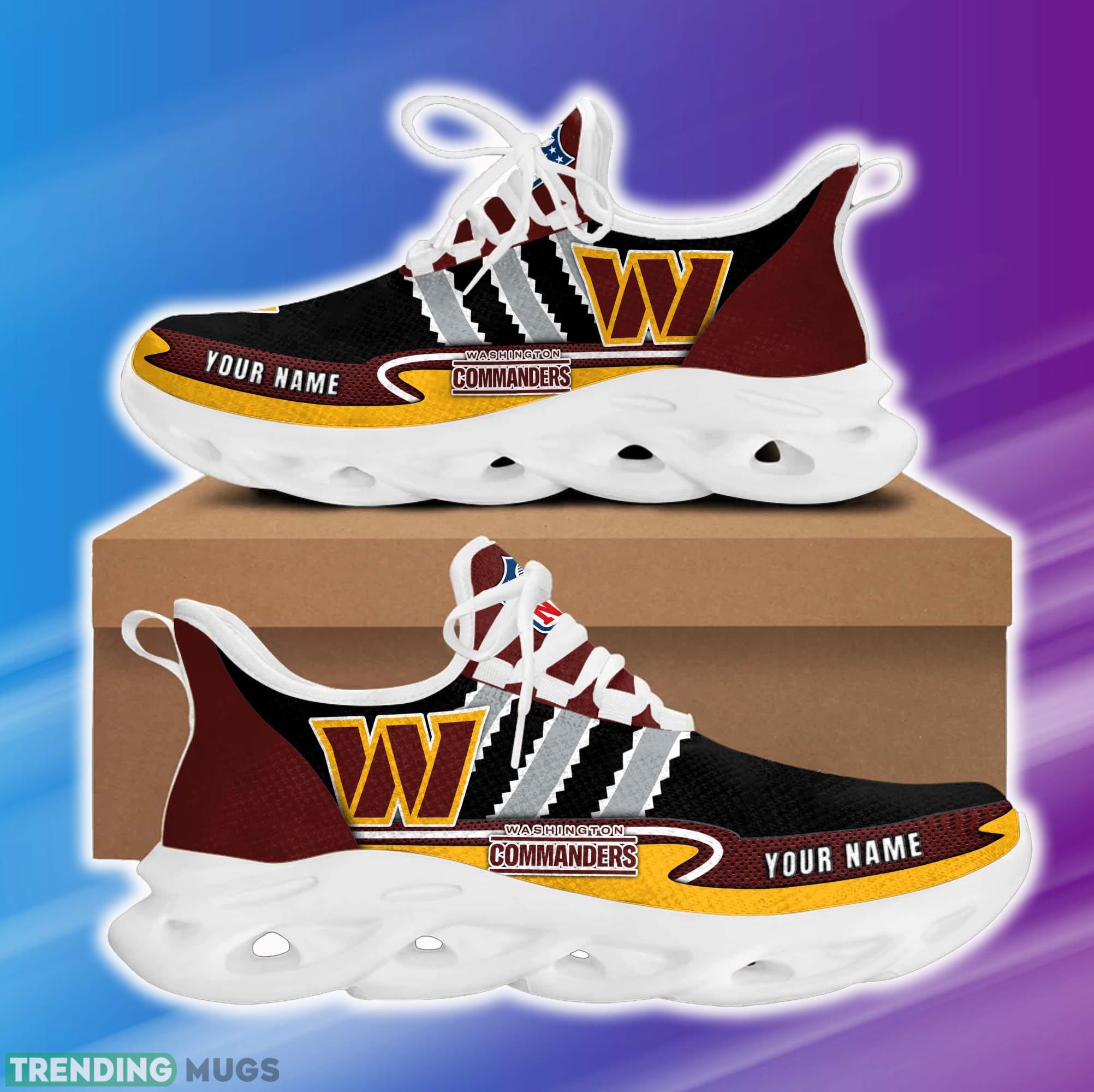 Custom Name NFL Washington Commanders Max Soul Shoes Design Gift Fans Running Sneakers New Shoes Max Soul Custom Name NFL Washington Commanders Max Soul Shoes Design Gift Fans Running Sneakers New Shoes Max Soul