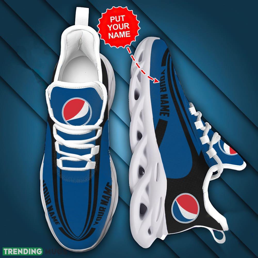 Custom Name pepsi Sneaker Shoes Sports Running Shoes New Design For Fans Gift Max Soul Sneakers Max Soul Custom Name pepsi Sneaker Shoes Sports Running Shoes New Design For Fans Gift Max Soul Sneakers Max Soul