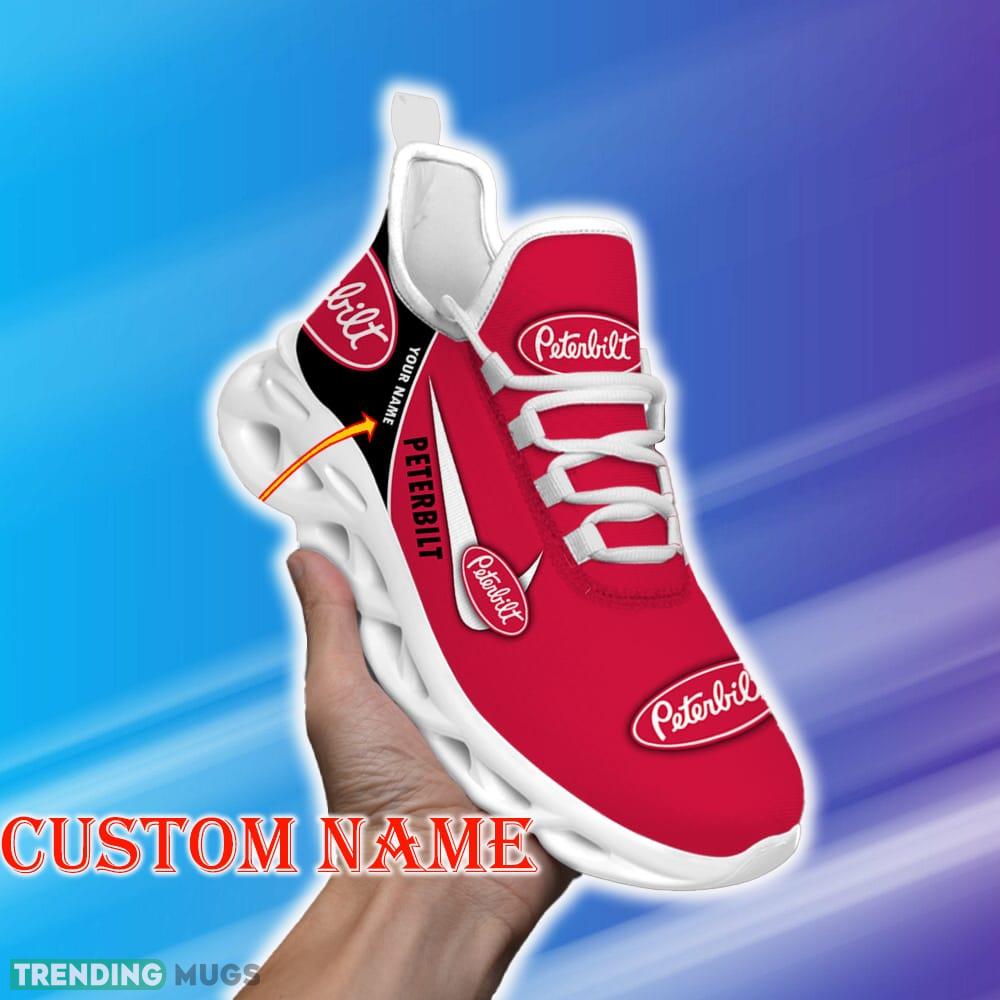 Custom Name Peterbilt Truck Max Soul Shoes Sign Gift Fans Running Sneakers New Shoes Max Soul Custom Name Peterbilt Truck Max Soul Shoes Sign Gift Fans Running Sneakers New Shoes Max Soul
