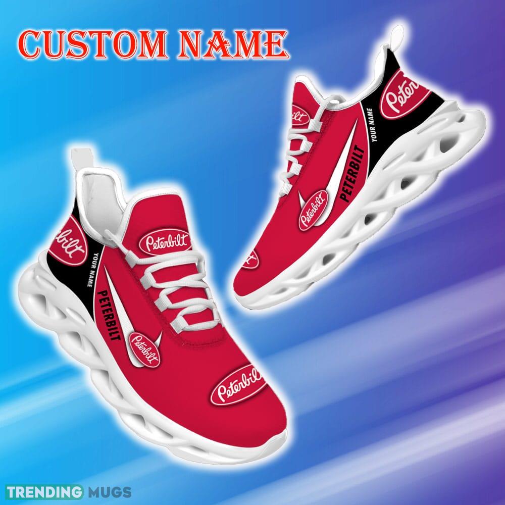 Custom Name Peterbilt Truck Max Soul Shoes Sign Gift Fans Running Sneakers New Shoes Max Soul Custom Name Peterbilt Truck Max Soul Shoes Sign Gift Fans Running Sneakers New Shoes Max Soul