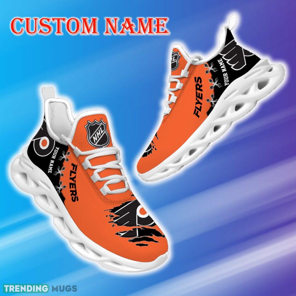 Custom Name Philadelphia Flyers NHL New Luxury Max Soul Shoes Motif Gift Fans Running Sneakers New Shoes Max Soul Custom Name Philadelphia Flyers NHL New Luxury Max Soul Shoes Motif Gift Fans Running Sneakers New Shoes Max Soul