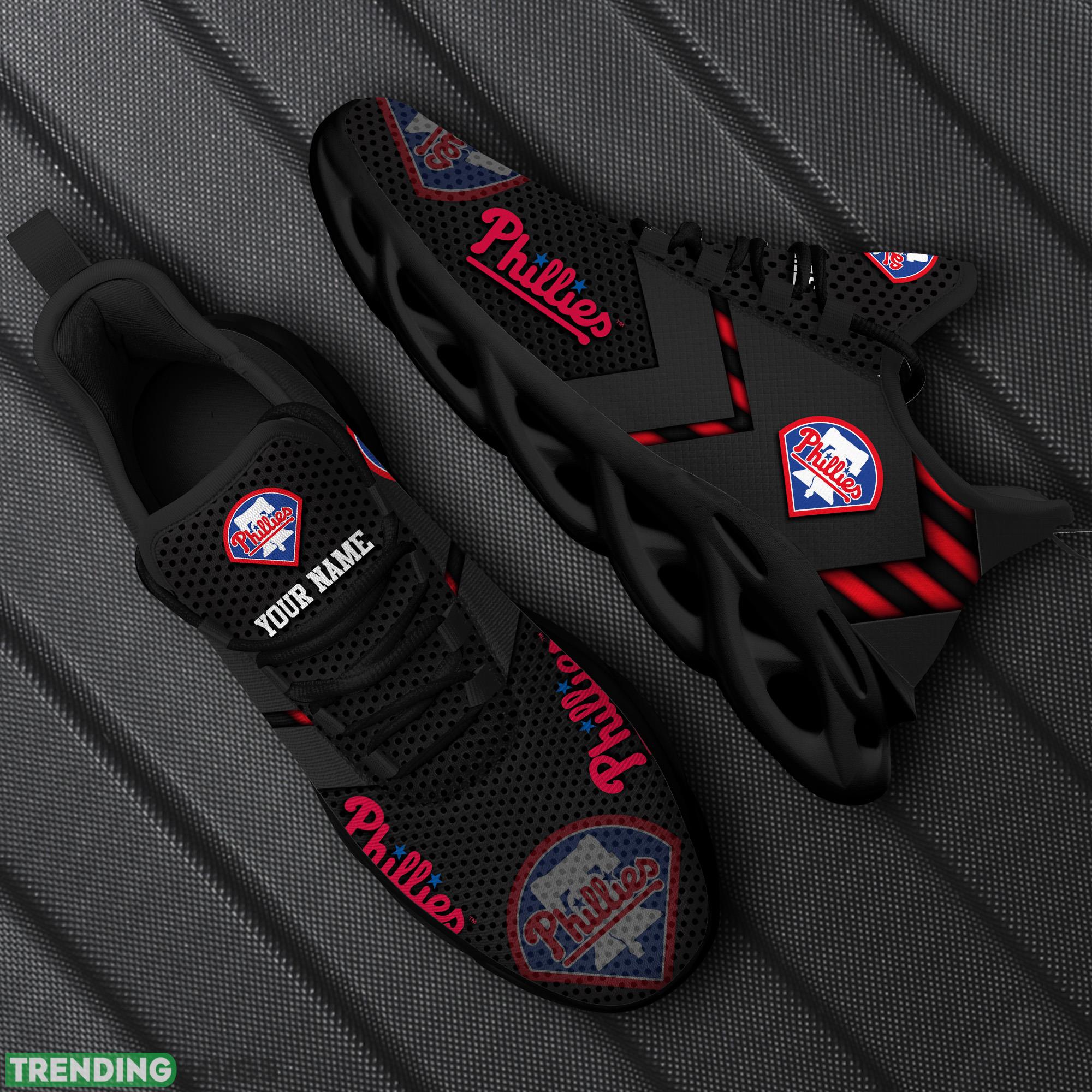 Custom Name Philadelphia Phillies MLB Max Soul Shoes Signature Gift Fans Running Sneakers New Shoes - Philadelphia Phillies Personalized MLB Max Soul Shoes_1 Custom Name Philadelphia Phillies MLB Max Soul Shoes Signature Gift Fans Running Sneakers New Shoes - Philadelphia Phillies Personalized MLB Max Soul Shoes_1