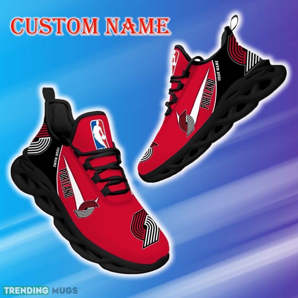 Custom Name Portland Trail Blazers NBA Max Soul Shoes Emblem Gift Fans Running Sneakers New Shoes Max Soul Custom Name Portland Trail Blazers NBA Max Soul Shoes Emblem Gift Fans Running Sneakers New Shoes Max Soul