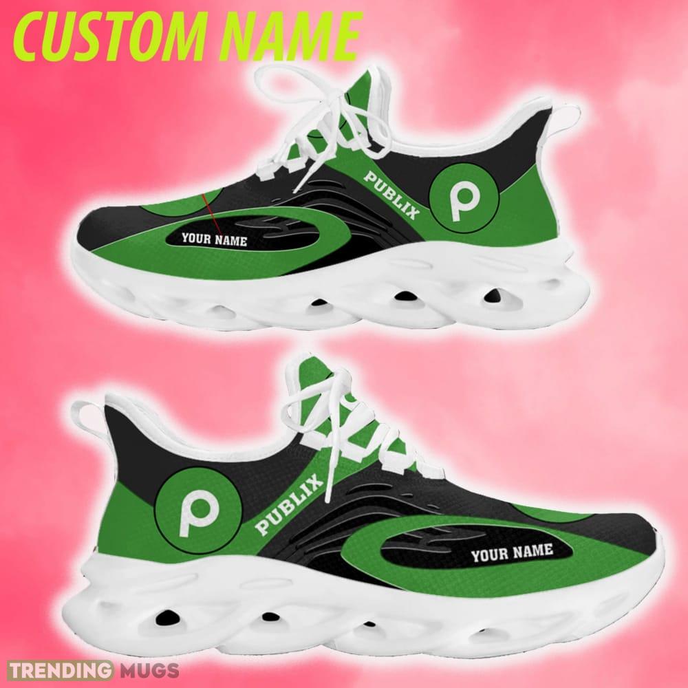 Custom Name publix Brands Logo Running Shoes New Design Style 2 Max Soul Sneakers Max Soul Custom Name publix Brands Logo Running Shoes New Design Style 2 Max Soul Sneakers Max Soul