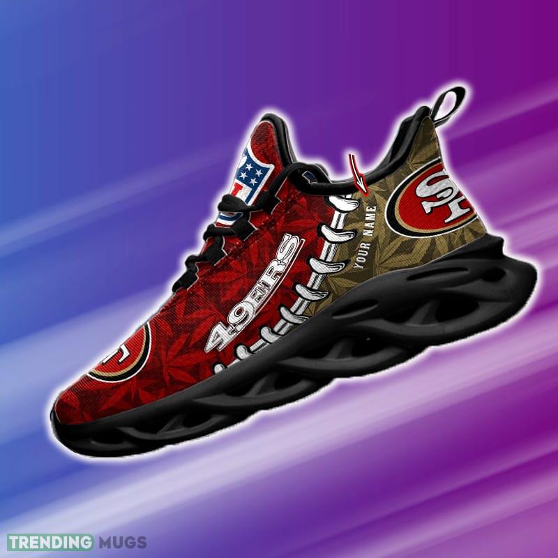 Custom Name San Francisco 49ers MAX SOUL SHOES Unconventional Gift Fans Running Sneakers New Shoes Max Soul Custom Name San Francisco 49ers MAX SOUL SHOES Unconventional Gift Fans Running Sneakers New Shoes Max Soul