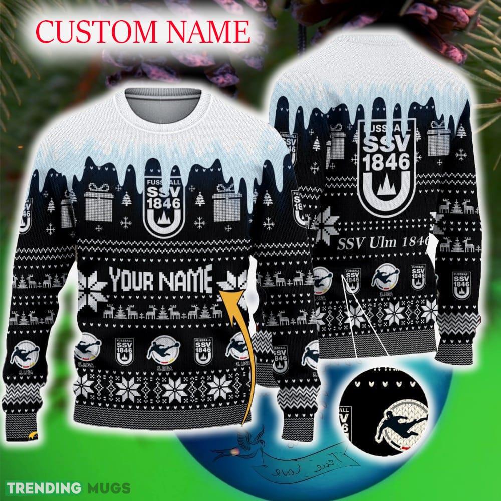 Custom Name SSV Ulm 1846 Ugly Xmas 3D Sweater Gift For Men And Women - Custom Name SSV Ulm 1846 Ugly Xmas 3D Sweater Gift For Men And Women Custom Name SSV Ulm 1846 Ugly Xmas 3D Sweater Gift For Men And Women - Custom Name SSV Ulm 1846 Ugly Xmas 3D Sweater Gift For Men And Women