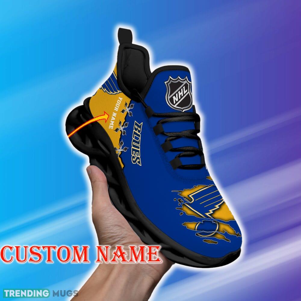 Custom Name St Louis Blues NHL New Luxury Max Soul Shoes Identity Gift Fans Running Sneakers New Shoes Max Soul Custom Name St Louis Blues NHL New Luxury Max Soul Shoes Identity Gift Fans Running Sneakers New Shoes Max Soul