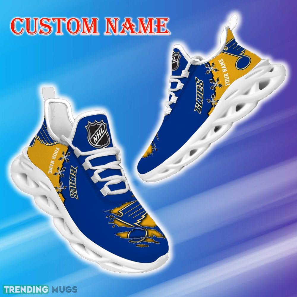 Custom Name St Louis Blues NHL New Luxury Max Soul Shoes Identity Gift Fans Running Sneakers New Shoes Max Soul Custom Name St Louis Blues NHL New Luxury Max Soul Shoes Identity Gift Fans Running Sneakers New Shoes Max Soul
