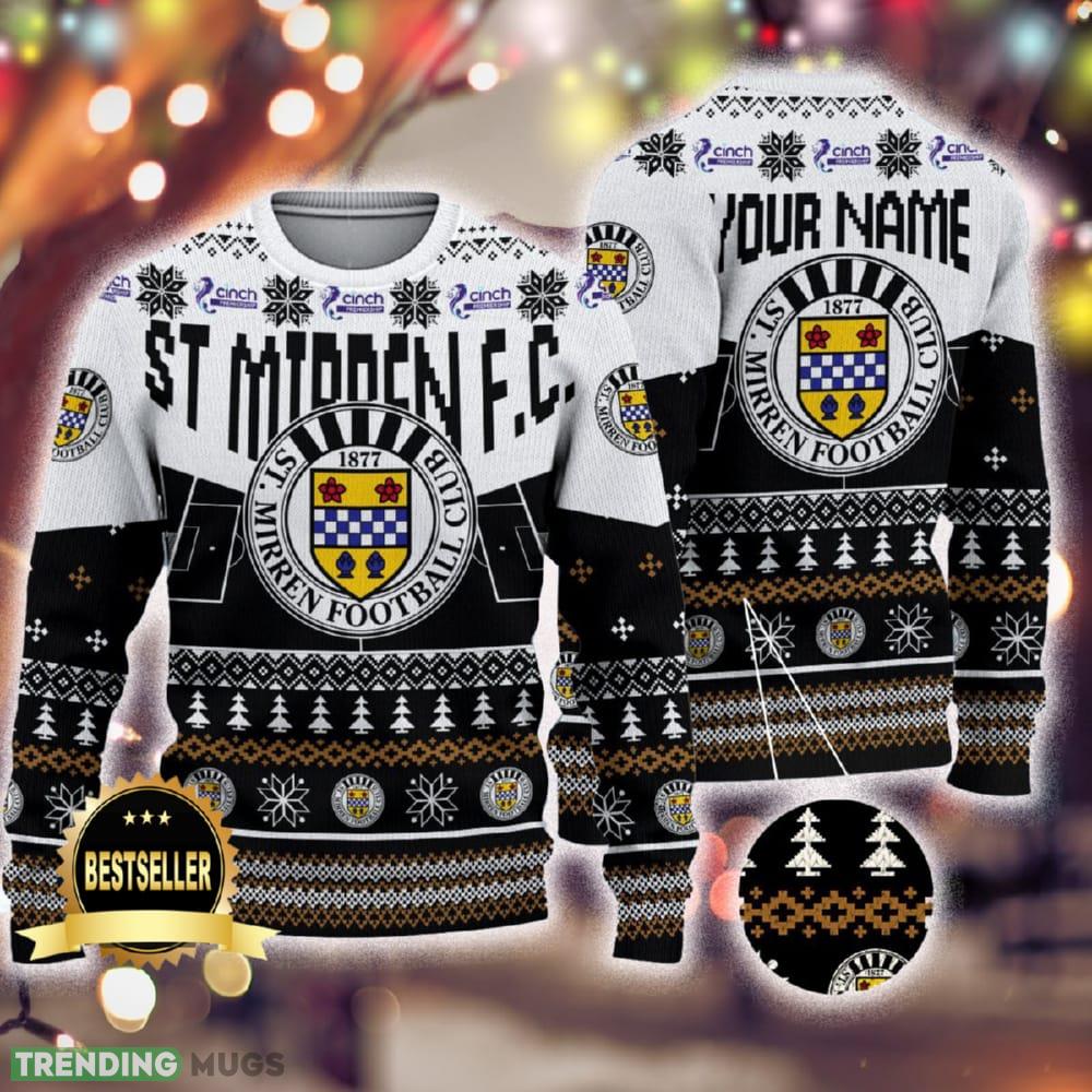 Custom Name St Mirren FC Ugly Christmas Sweater New Logo Gift For Men And Women Fans - Custom Name St Mirren FC Ugly Christmas Sweater New Logo Gift For Men And Women Fans Custom Name St Mirren FC Ugly Christmas Sweater New Logo Gift For Men And Women Fans - Custom Name St Mirren FC Ugly Christmas Sweater New Logo Gift For Men And Women Fans