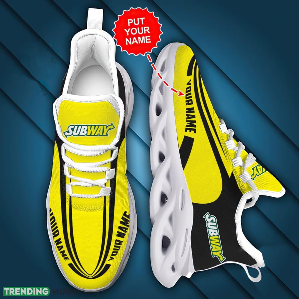 Custom Name subway Sneaker Shoes Sports Running Shoes New Design For Fans Gift Max Soul Sneakers Max Soul Custom Name subway Sneaker Shoes Sports Running Shoes New Design For Fans Gift Max Soul Sneakers Max Soul