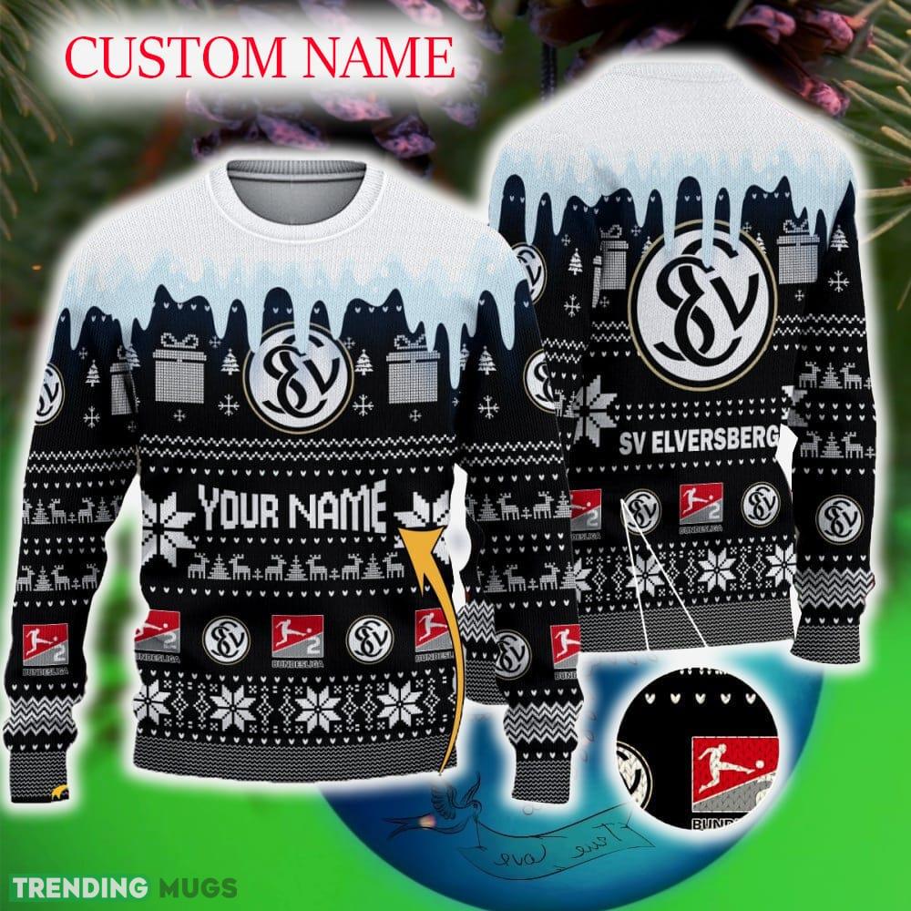 Custom Name SV 07 Elversberg Knitted Christmas Sweater AOP Gift For Men And Women - Custom Name SV 07 Elversberg Knitted Christmas Sweater AOP Gift For Men And Women Custom Name SV 07 Elversberg Knitted Christmas Sweater AOP Gift For Men And Women - Custom Name SV 07 Elversberg Knitted Christmas Sweater AOP Gift For Men And Women