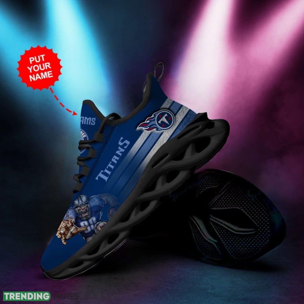 Custom Name Tennessee Titans Custom Max Soul Sneakers For Men Women - Tennessee Titans Custom Max Soul Sneakers Running Sports Shoes_1 Custom Name Tennessee Titans Custom Max Soul Sneakers For Men Women - Tennessee Titans Custom Max Soul Sneakers Running Sports Shoes_1