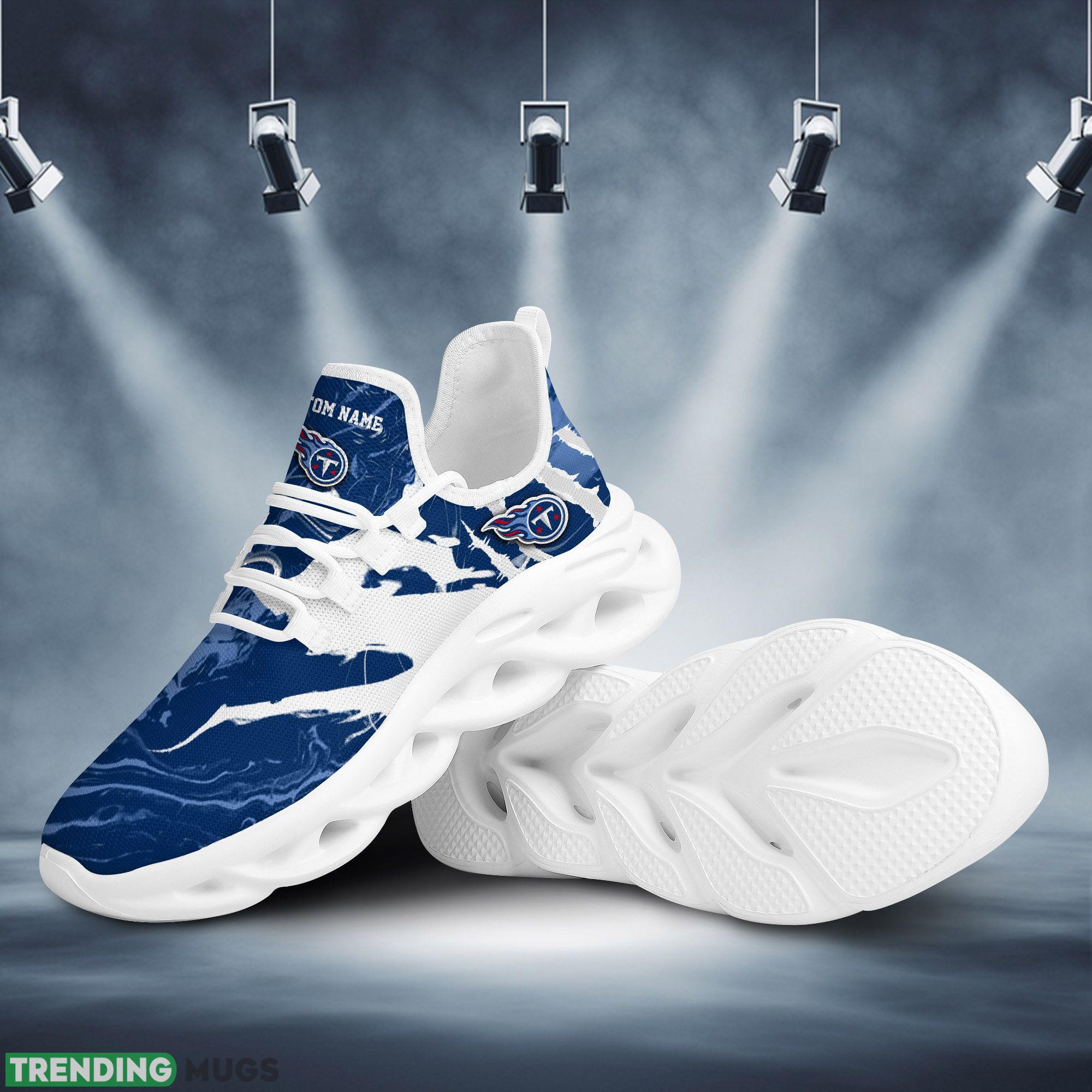 Custom Name Tennessee Titansamerican Football Team Trending Max Soul Clunky Sneaker Shoes For Men Women Max Soul Custom Name Tennessee Titansamerican Football Team Trending Max Soul Clunky Sneaker Shoes For Men Women Max Soul