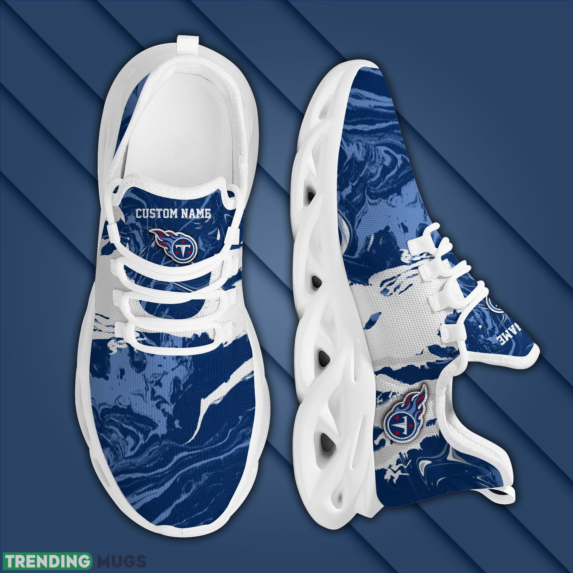 Custom Name Tennessee Titansamerican Football Team Trending Max Soul Clunky Sneaker Shoes For Men Women Max Soul Custom Name Tennessee Titansamerican Football Team Trending Max Soul Clunky Sneaker Shoes For Men Women Max Soul