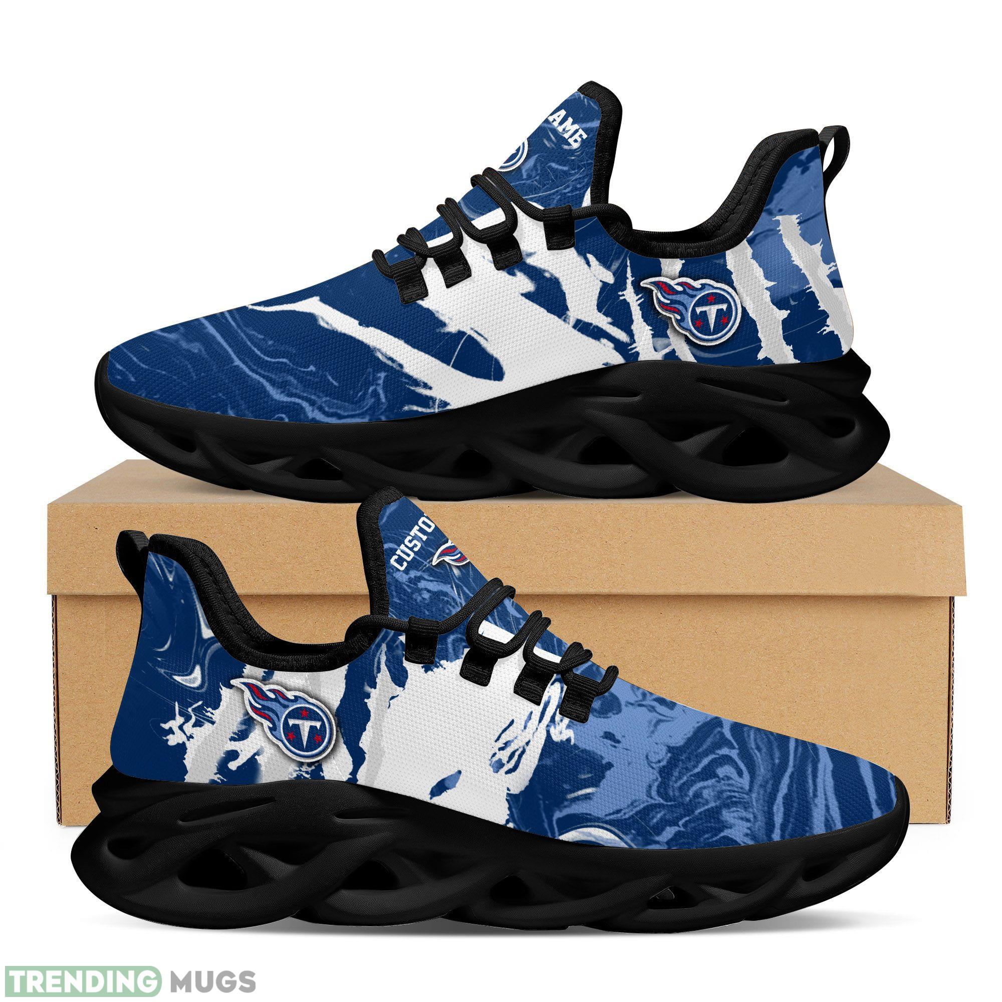 Custom Name Tennessee Titansamerican Football Team Trending Max Soul Clunky Sneaker Shoes For Men Women Max Soul Custom Name Tennessee Titansamerican Football Team Trending Max Soul Clunky Sneaker Shoes For Men Women Max Soul