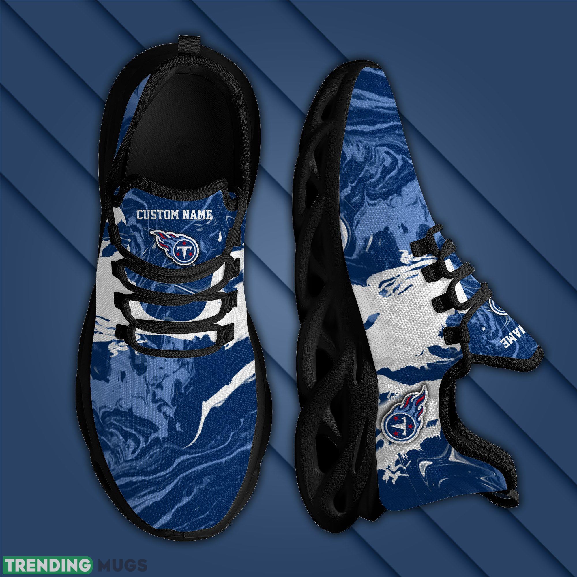 Custom Name Tennessee Titansamerican Football Team Trending Max Soul Clunky Sneaker Shoes For Men Women Max Soul Custom Name Tennessee Titansamerican Football Team Trending Max Soul Clunky Sneaker Shoes For Men Women Max Soul