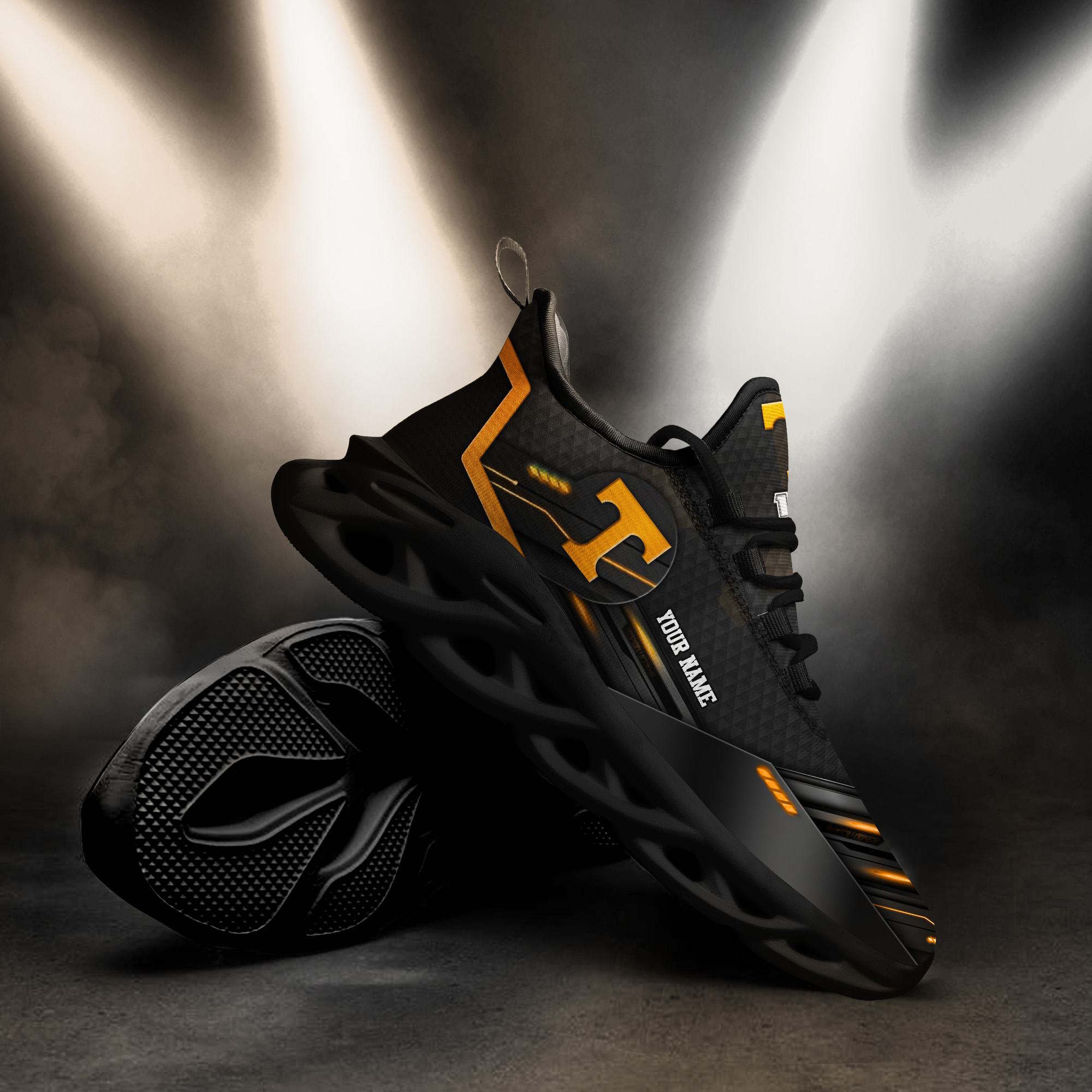 Custom Name Tennessee Volunteers Team Black Creative Sports Sneakers Ideas For Men And Women Gift Max Soul Shoes Max Soul Custom Name Tennessee Volunteers Team Black Creative Sports Sneakers Ideas For Men And Women Gift Max Soul Shoes Max Soul