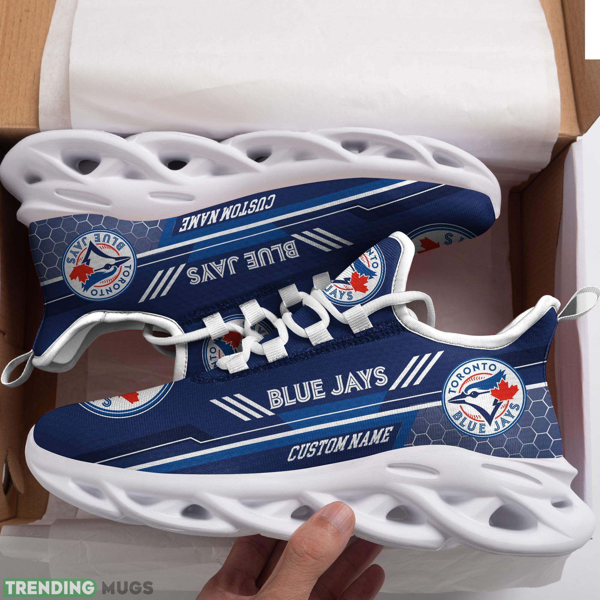 Custom Name Toronto Blue Jays Custom Max Soul Sneakers For Men Women Football Fan Football Fan - Toronto Blue Jays Custom Max Soul Sneakers Running Sports Shoes_1 Custom Name Toronto Blue Jays Custom Max Soul Sneakers For Men Women Football Fan Football Fan - Toronto Blue Jays Custom Max Soul Sneakers Running Sports Shoes_1