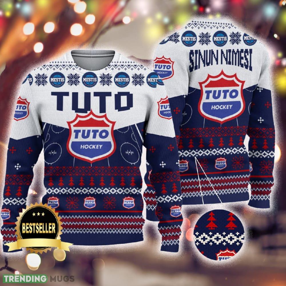 Custom Name TUTO Hockey Ugly Christmas Sweater New Logo Gift For Men And Women Fans - Custom Name TUTO Hockey Ugly Christmas Sweater New Logo Gift For Men And Women Fans Custom Name TUTO Hockey Ugly Christmas Sweater New Logo Gift For Men And Women Fans - Custom Name TUTO Hockey Ugly Christmas Sweater New Logo Gift For Men And Women Fans