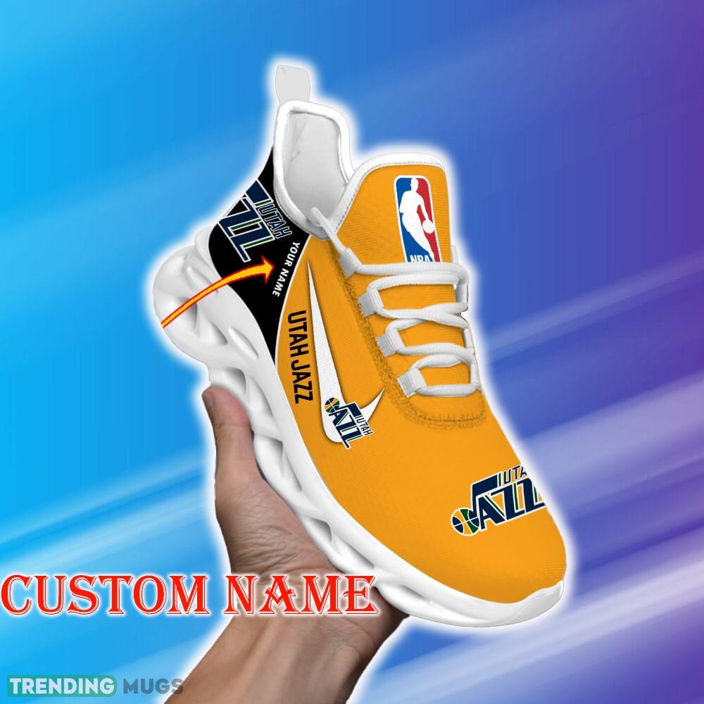 Custom Name Utah Jazz NBA Max Soul Shoes Chic Gift Fans Running Sneakers New Shoes Max Soul Custom Name Utah Jazz NBA Max Soul Shoes Chic Gift Fans Running Sneakers New Shoes Max Soul