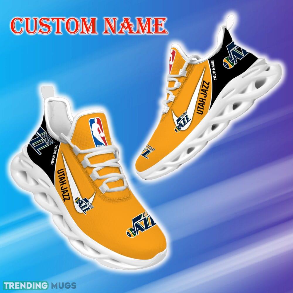 Custom Name Utah Jazz NBA Max Soul Shoes Chic Gift Fans Running Sneakers New Shoes Max Soul Custom Name Utah Jazz NBA Max Soul Shoes Chic Gift Fans Running Sneakers New Shoes Max Soul