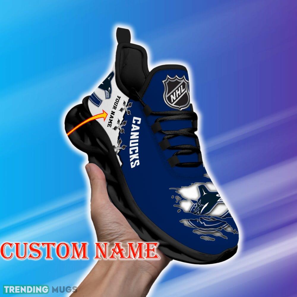 Custom Name Vancouver Canucks NHL New Luxury Max Soul Shoes Performance Gift Fans Running Sneakers New Shoes Max Soul Custom Name Vancouver Canucks NHL New Luxury Max Soul Shoes Performance Gift Fans Running Sneakers New Shoes Max Soul