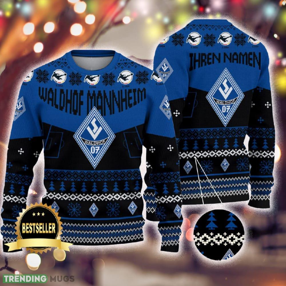 Custom Name Waldhof Mannheim Ugly Christmas Sweater New Logo Gift For Men And Women Fans - Custom Name Waldhof Mannheim Ugly Christmas Sweater New Logo Gift For Men And Women Fans Custom Name Waldhof Mannheim Ugly Christmas Sweater New Logo Gift For Men And Women Fans - Custom Name Waldhof Mannheim Ugly Christmas Sweater New Logo Gift For Men And Women Fans