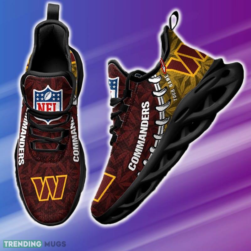 Custom Name Washington Commanders MAX SOUL SHOES Runners Gift Fans Running Sneakers New Shoes Max Soul Custom Name Washington Commanders MAX SOUL SHOES Runners Gift Fans Running Sneakers New Shoes Max Soul
