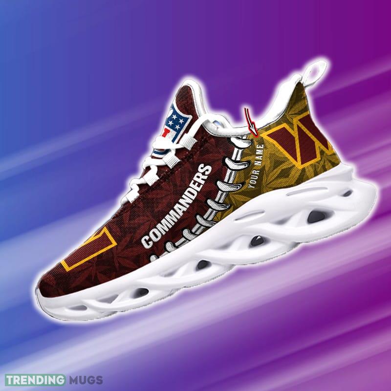 Custom Name Washington Commanders MAX SOUL SHOES Runners Gift Fans Running Sneakers New Shoes Max Soul Custom Name Washington Commanders MAX SOUL SHOES Runners Gift Fans Running Sneakers New Shoes Max Soul