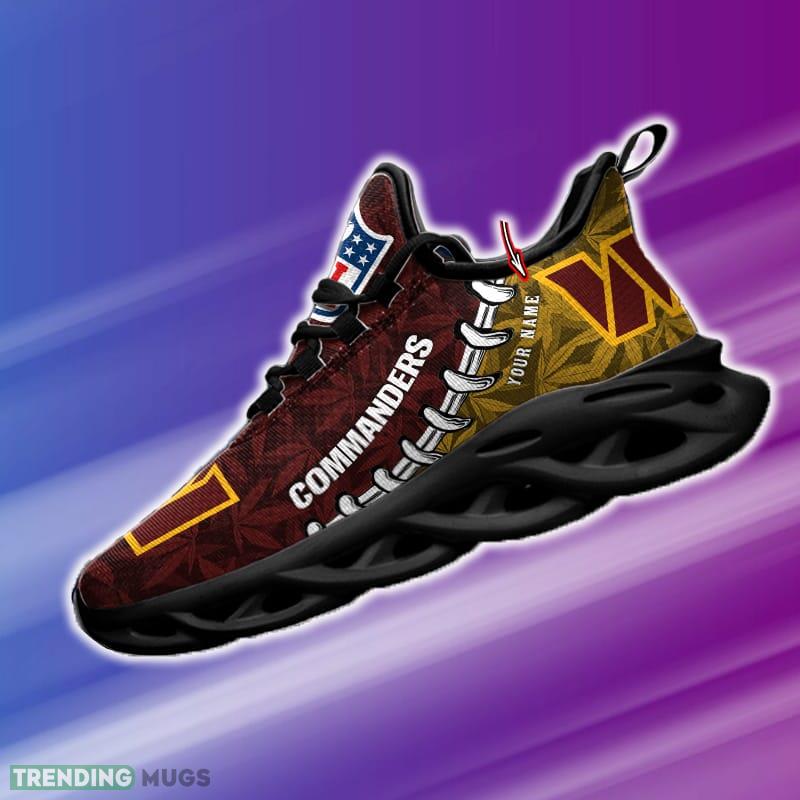 Custom Name Washington Commanders MAX SOUL SHOES Runners Gift Fans Running Sneakers New Shoes Max Soul Custom Name Washington Commanders MAX SOUL SHOES Runners Gift Fans Running Sneakers New Shoes Max Soul