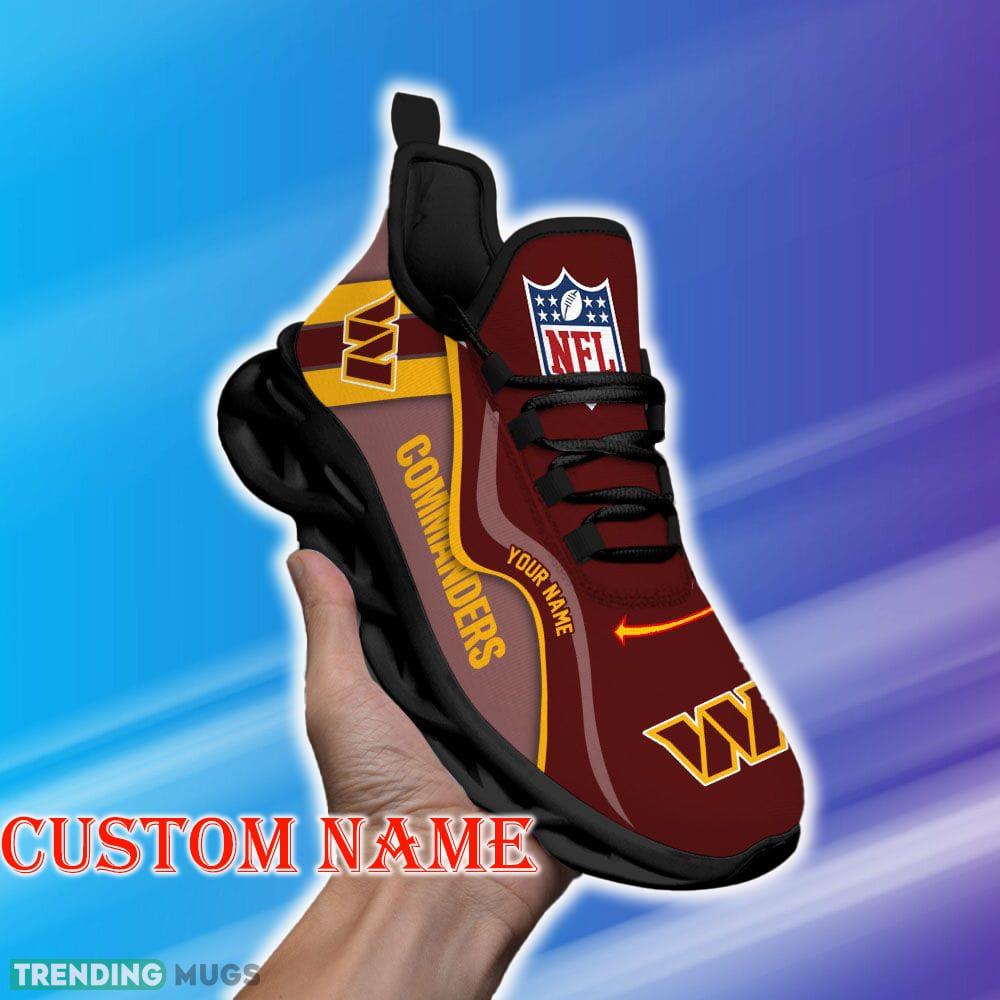 Custom Name Washington Commanders NFL Unique Max Soul Shoes Athletic Gift Fans Running Sneakers New Shoes - Washington Commanders NFL Customized Unique Max Soul Shoes_1 Custom Name Washington Commanders NFL Unique Max Soul Shoes Athletic Gift Fans Running Sneakers New Shoes - Washington Commanders NFL Customized Unique Max Soul Shoes_1