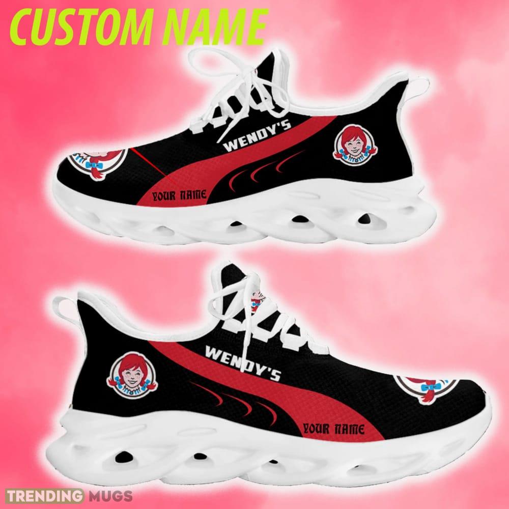 Custom Name wendy's Brands Logo Running Shoes New Design Style 5 Max Soul Sneakers - wendy's Max Soul Shoes_2 Custom Name wendy's Brands Logo Running Shoes New Design Style 5 Max Soul Sneakers - wendy's Max Soul Shoes_2