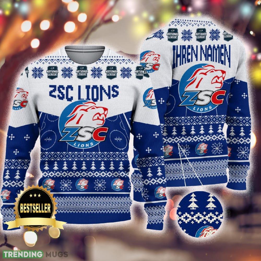 Custom Name ZSC Lions Ugly Christmas Sweater New Logo Gift For Men And Women Fans - Custom Name ZSC Lions Ugly Christmas Sweater New Logo Gift For Men And Women Fans Custom Name ZSC Lions Ugly Christmas Sweater New Logo Gift For Men And Women Fans - Custom Name ZSC Lions Ugly Christmas Sweater New Logo Gift For Men And Women Fans