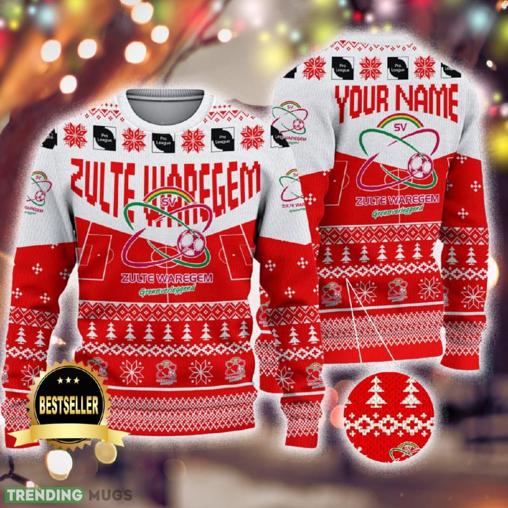 Custom Name Zulte Waregem Ugly Christmas Sweater New Logo Gift For Men And Women Fans - Custom Name Zulte Waregem Ugly Christmas Sweater New Logo Gift For Men And Women Fans Custom Name Zulte Waregem Ugly Christmas Sweater New Logo Gift For Men And Women Fans - Custom Name Zulte Waregem Ugly Christmas Sweater New Logo Gift For Men And Women Fans
