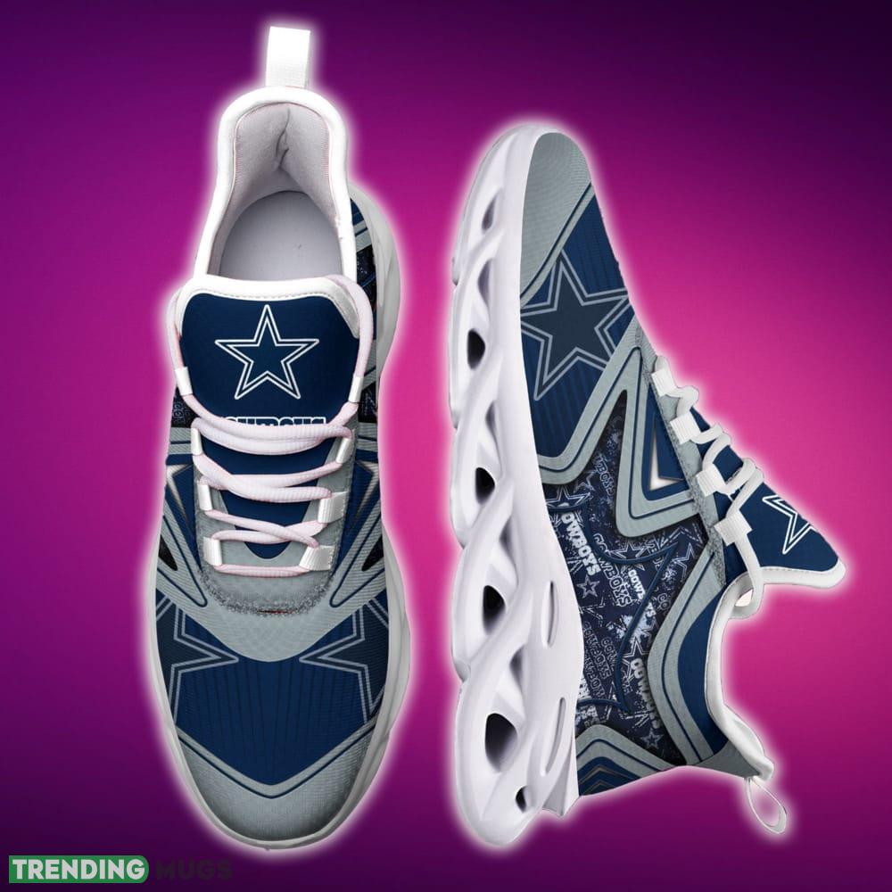 Dallas Cowboys Black And White Athleisure Sports Sneakers Ideas For Men And Women Gift Max Soul Shoes Max Soul Dallas Cowboys Black And White Athleisure Sports Sneakers Ideas For Men And Women Gift Max Soul Shoes Max Soul