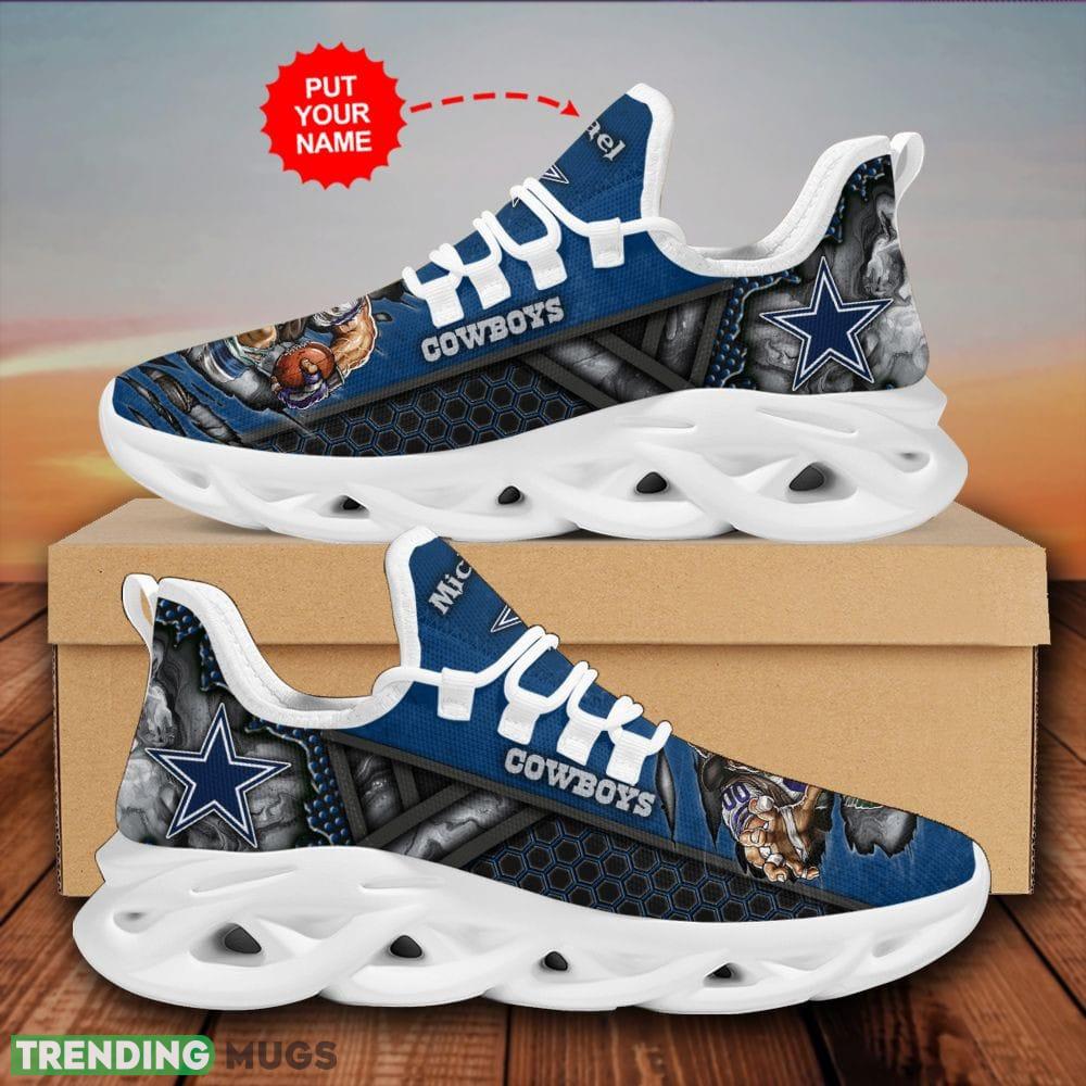 Dallas Cowboys Casual Custom Name Max Soul Shoes Luxury NFL Clunky For Men Women Gift Max Soul Dallas Cowboys Casual Custom Name Max Soul Shoes Luxury NFL Clunky For Men Women Gift Max Soul