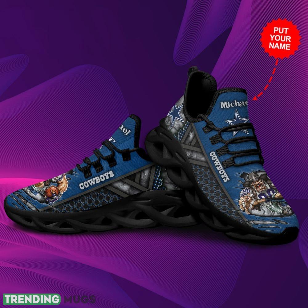 Dallas Cowboys Casual Custom Name Max Soul Shoes Luxury NFL Clunky For Men Women Gift Max Soul Dallas Cowboys Casual Custom Name Max Soul Shoes Luxury NFL Clunky For Men Women Gift Max Soul
