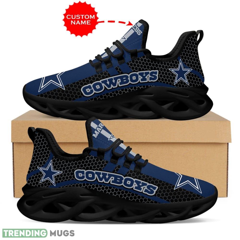 Dallas Cowboys Plus Size Custom Name Max Soul Shoes Luxury NFL Clunky For Men Women Gift Max Soul Dallas Cowboys Plus Size Custom Name Max Soul Shoes Luxury NFL Clunky For Men Women Gift Max Soul