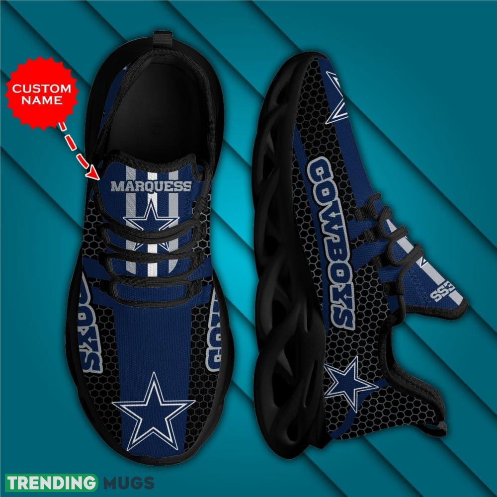 Dallas Cowboys Plus Size Custom Name Max Soul Shoes Luxury NFL Clunky For Men Women Gift Max Soul Dallas Cowboys Plus Size Custom Name Max Soul Shoes Luxury NFL Clunky For Men Women Gift Max Soul